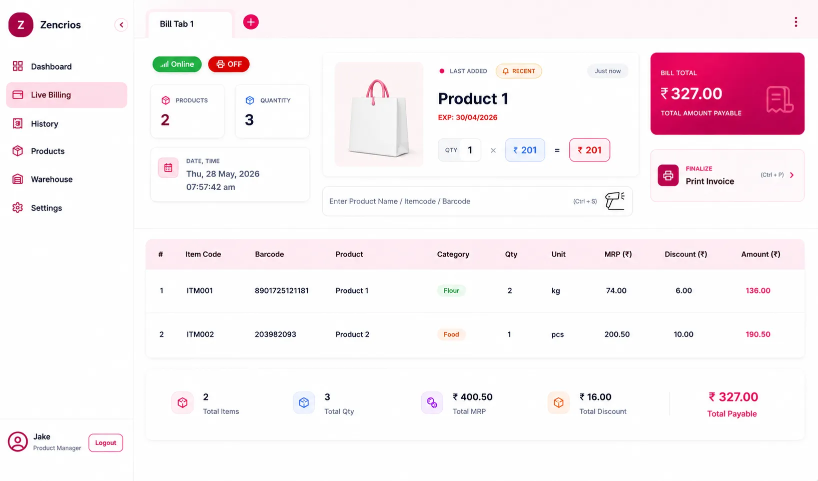 Sell Faster (POS & Checkout)